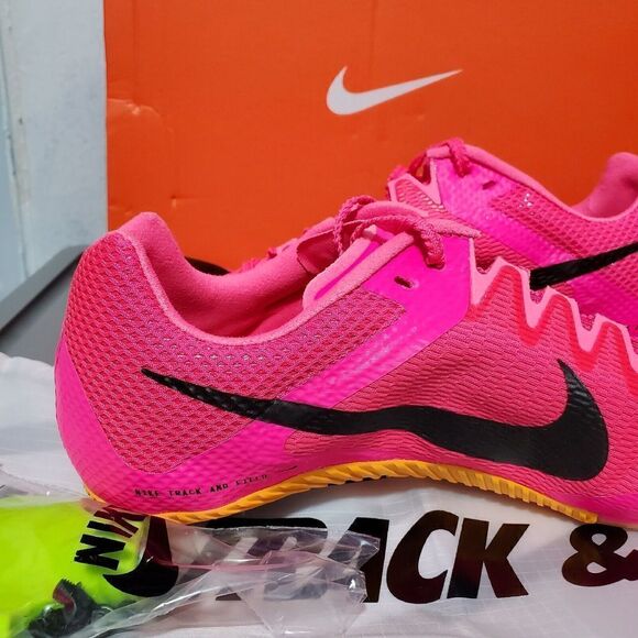 Nike Zoom Rival Sprint Mens Sz 13/Womens Sz 14.5 Pink Track Spikes DC8753-600 - Picture 14 of 16